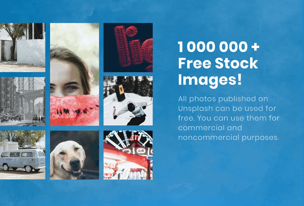 Over 1 000 000 of free stock images from Unsplash.